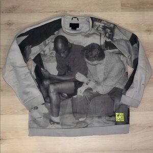 Jordan Monochrome AOP Graphic Crewneck Sweater